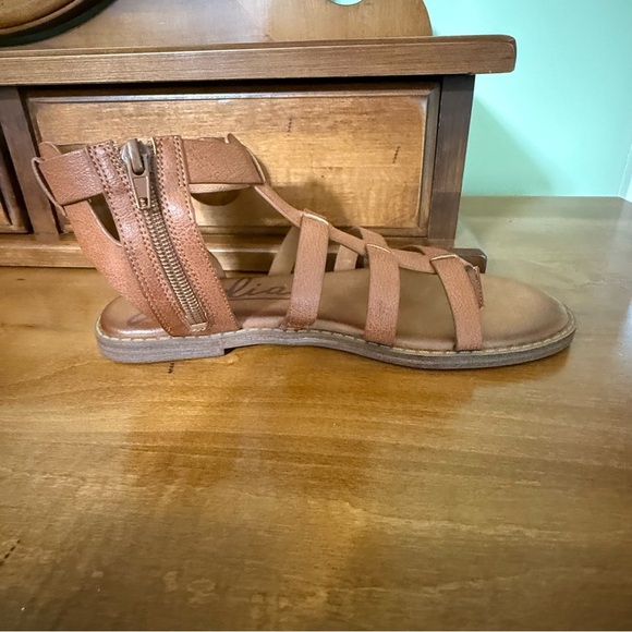 Zodiac brown, leather sandals shoes - Picture 4 of 11